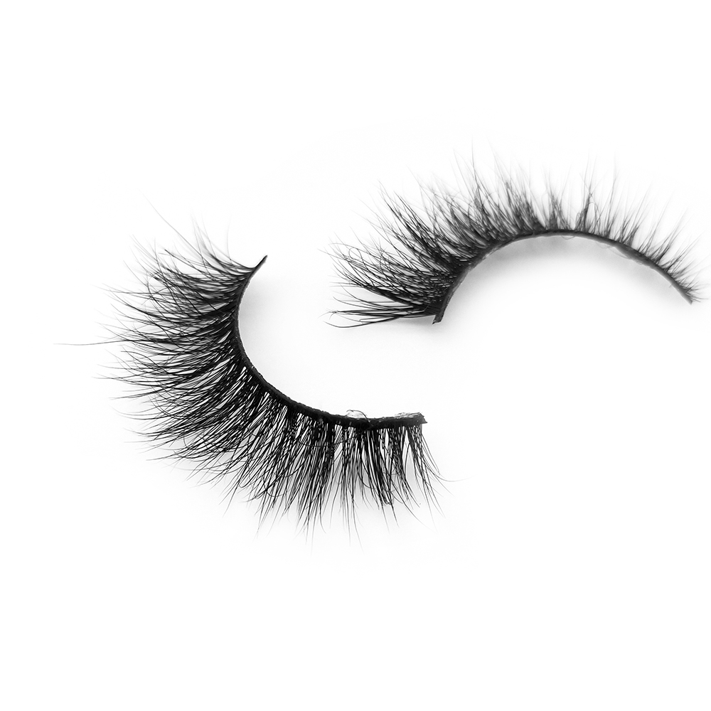 Best Eyelash Vendor Supply Wholesale Price 3D Mink Strip Lashes with Customized Package Soft and Natural Style In the US YY86 